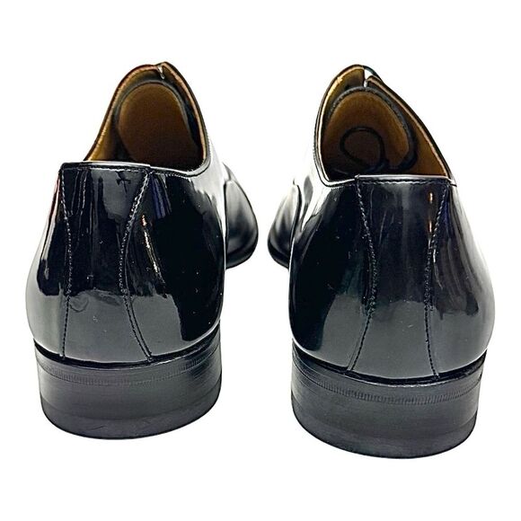 E.T. Wright Men’s Black Patent Leather Oxford Dress Shoes 10.5 B – EUC main image 5